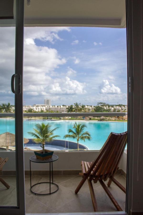 Departamento En Cancun Con 7 Albercas Tipo Playa Y Laguna Extérieur photo